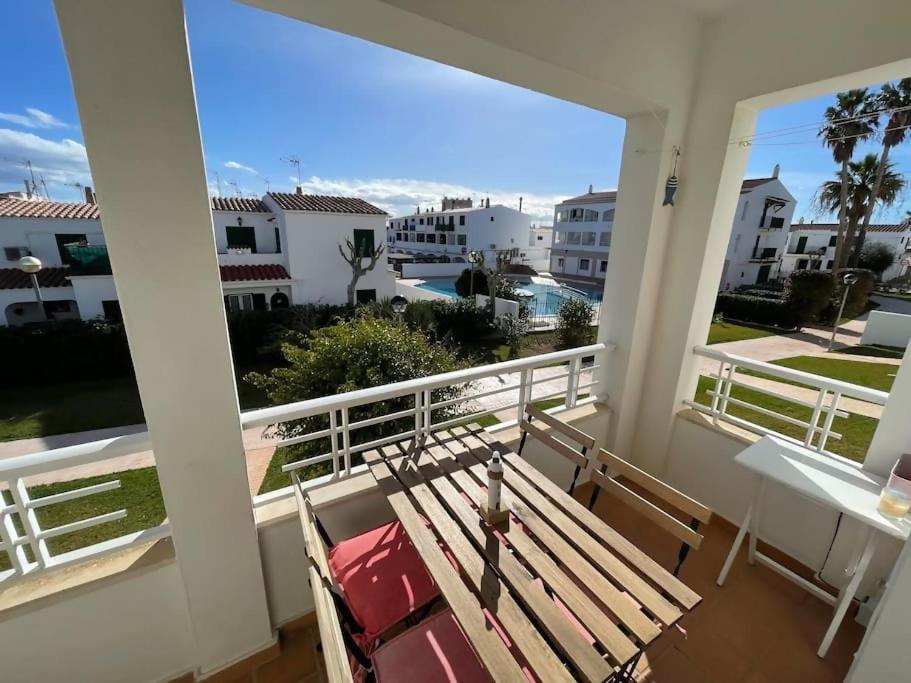 Algaiarens Apto Con Piscina Y Junto A La Playa Cala'N Blanes  Bagian luar foto