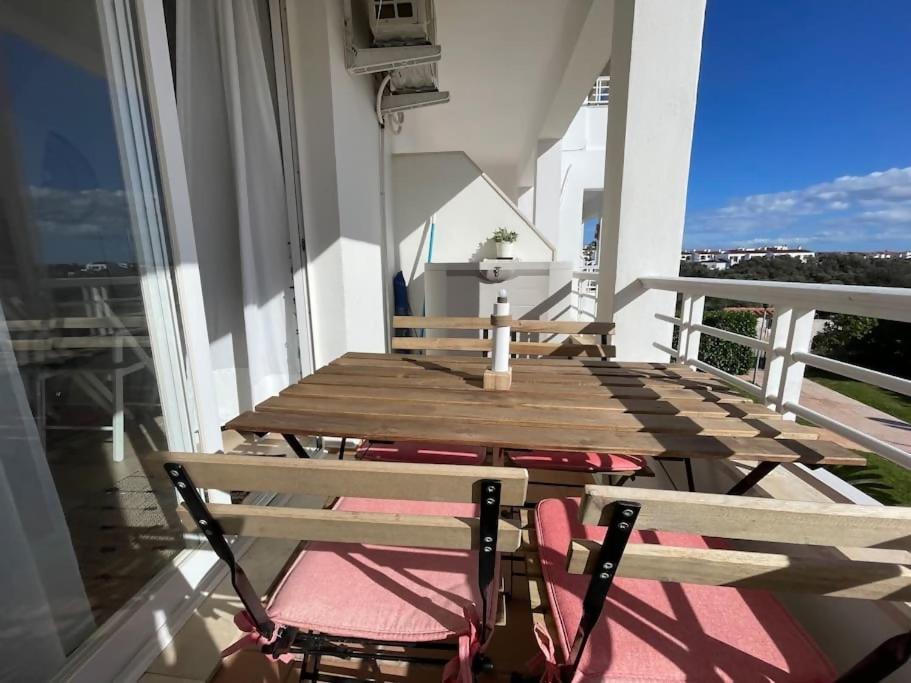 Algaiarens Apto Con Piscina Y Junto A La Playa Cala'N Blanes  Bagian luar foto