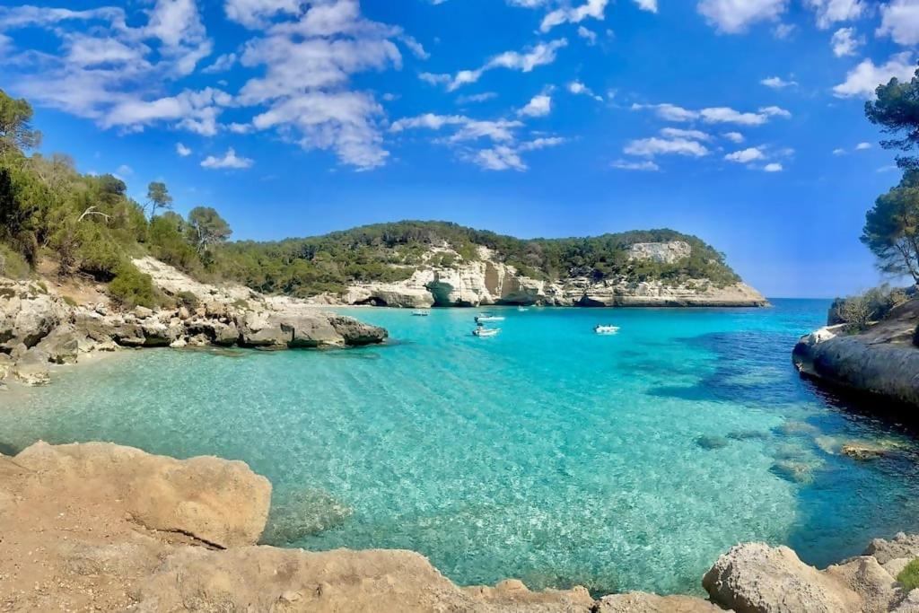 Algaiarens Apto Con Piscina Y Junto A La Playa Cala'N Blanes  Bagian luar foto